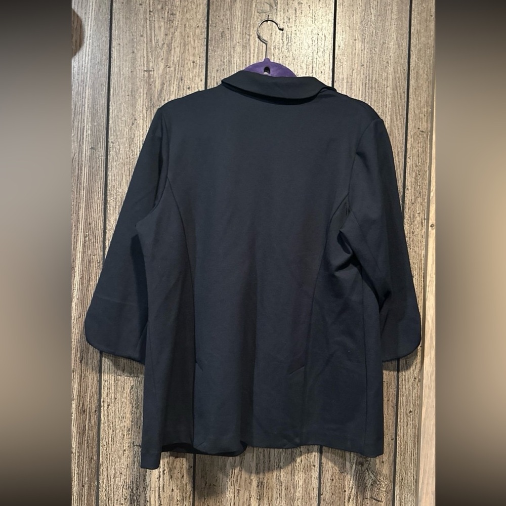 Isaac Mizrahi Live! Elements 24/7 Stretch Knit Jacket - Picture 2 of 3